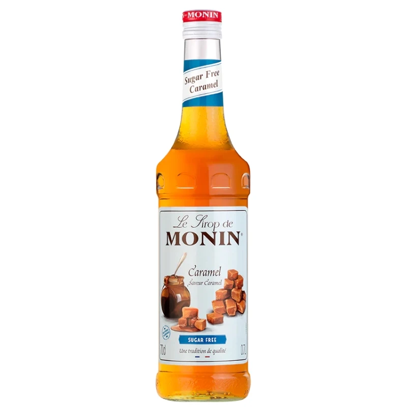 Monin Sirup Karamell / Karamell, Zuckerfrei FL 100 50000668 by MONIN color Svart
