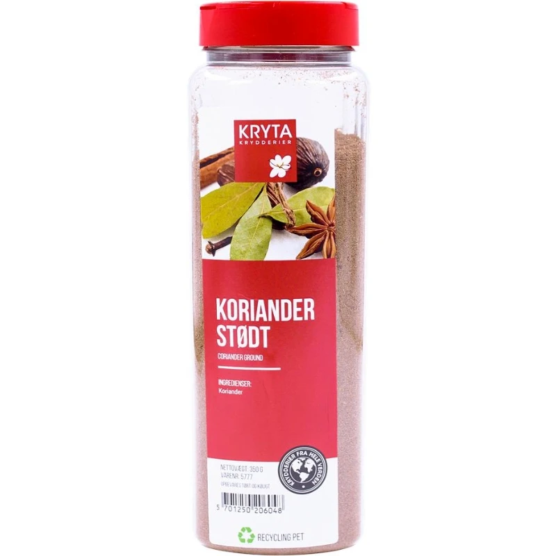 Koriander gemahlen 350 g 11129 by KRYTA color Svart