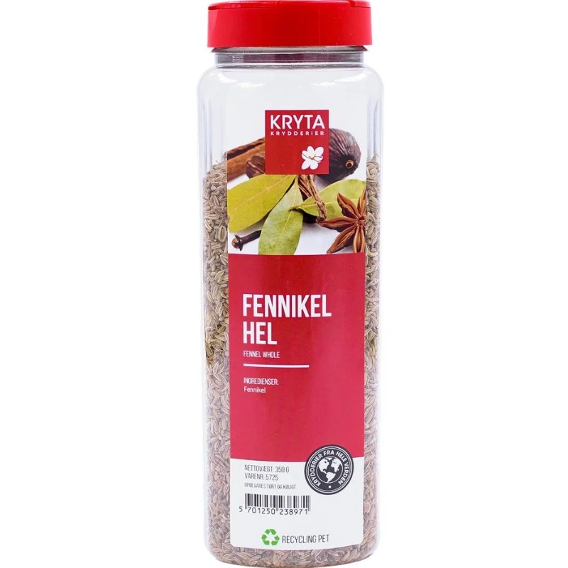 Ganze Fenchelsamen 350 g 11138 by KRYTA color Svart