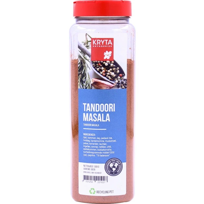 Tandoori Masala Gewürzmischung 500 g 11140AB by KRYTA color Svart