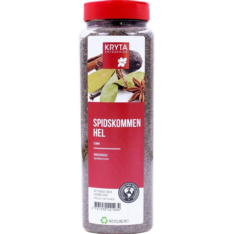 Kreuzkümmel ganz 450 g 239069 by KRYTA color Svart