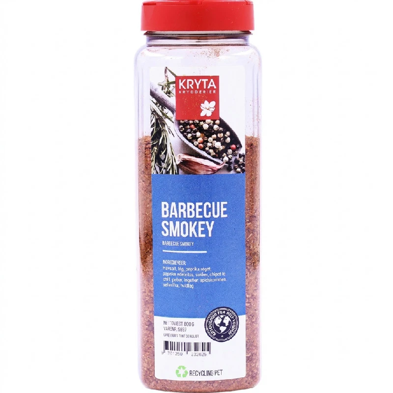 Smokey Barbecue Gewürzmischung 600 g 244066 by KRYTA color Svart