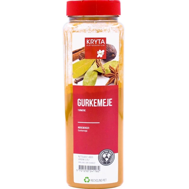 Kurkuma 400 g 296178 by KRYTA color Svart