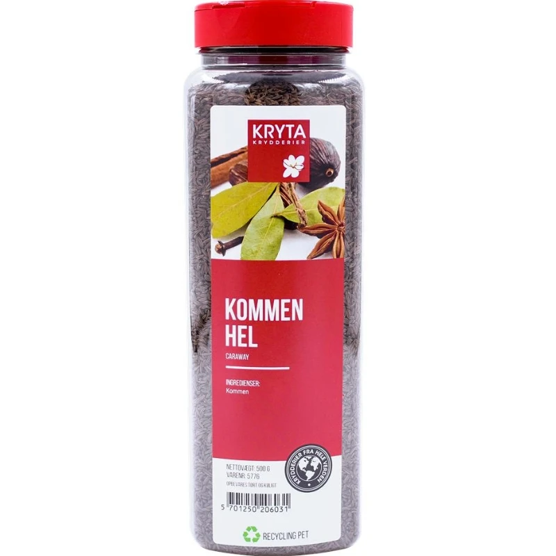 Kümmel ganz 500 g 32729 by KRYTA color Svart