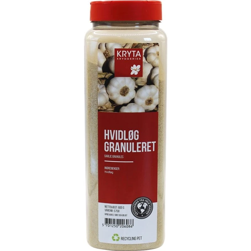 Knoblauchgranulat 600 g 335666 by KRYTA color Svart