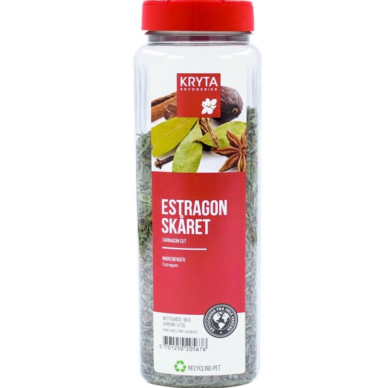 Estragon geschnitten 90 g 34346 by KRYTA color Svart