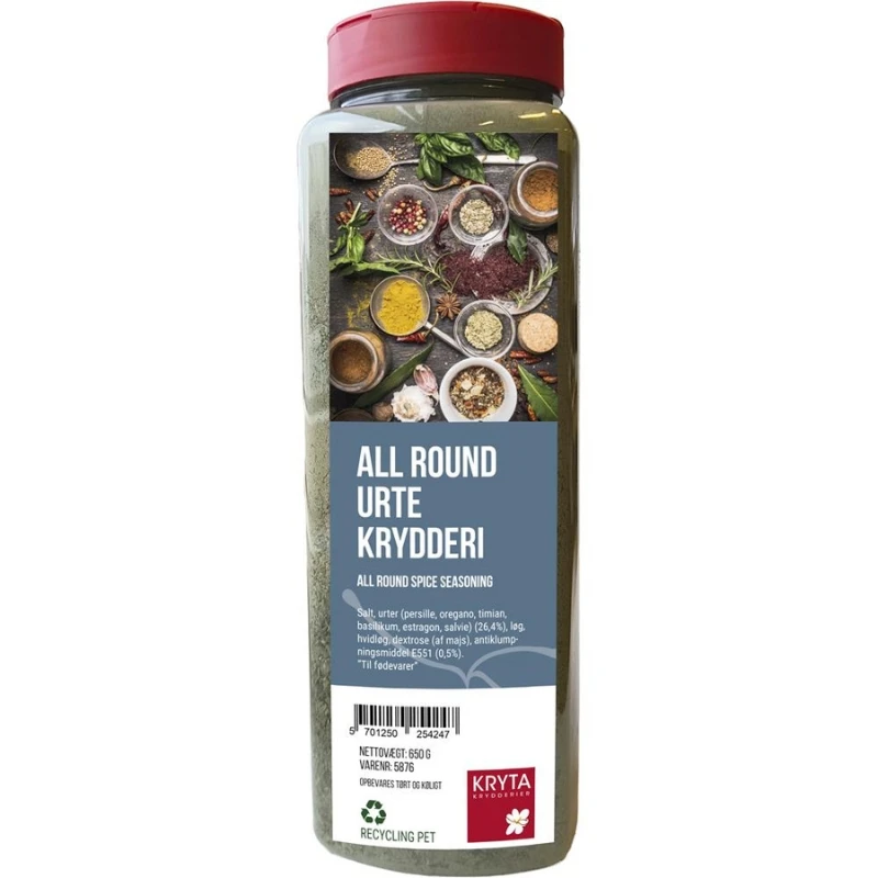 Allround Kräutergewürz 650 g 369520 by KRYTA color Svart