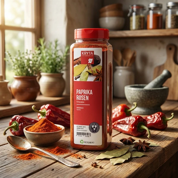 Rosenpaprika 500 g 78402 by KRYTA color Svart