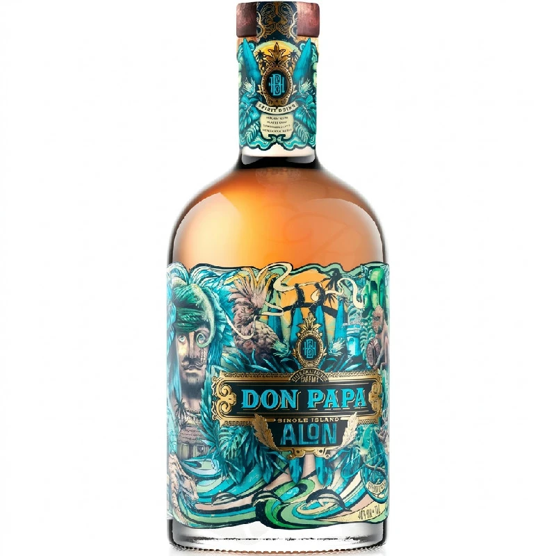 Don Papa Alon Rum 70 cl DP04 by Don Papa color Svart