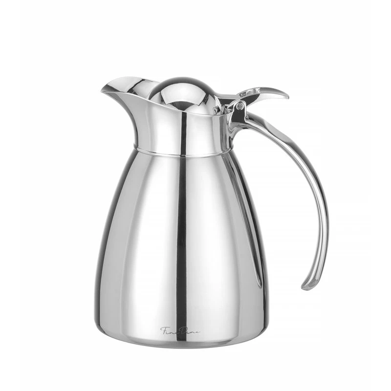 Isolierkanne Edelstahl 1,5 Liter 445839 by Hendi color Svart