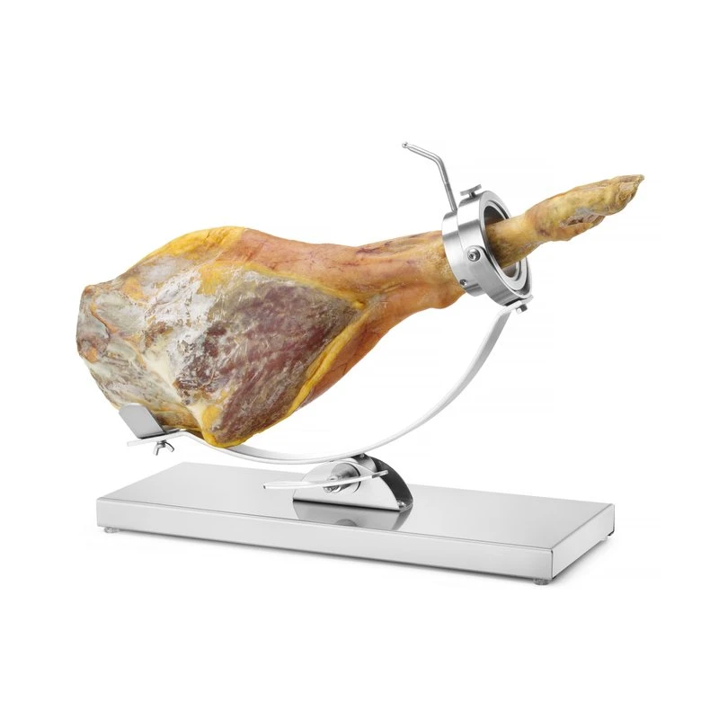 Schinkenhalter für Jamón, Serrano oder Ibérico 499948 by Hendi color Svart