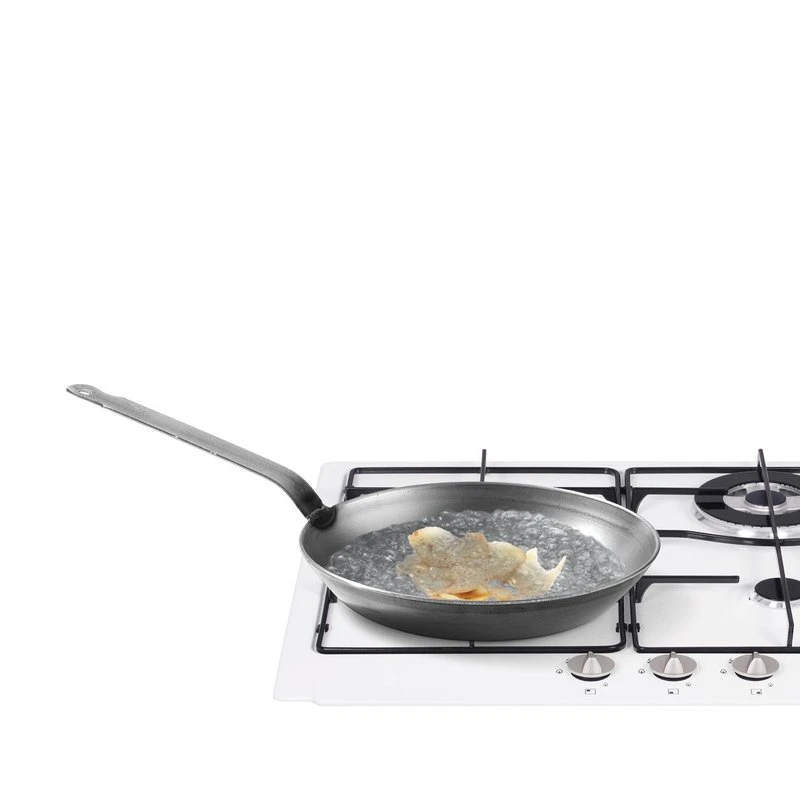 Hendi Carbonstahl-Bratpfanne 24 cm 628638 by Hendi color Svart