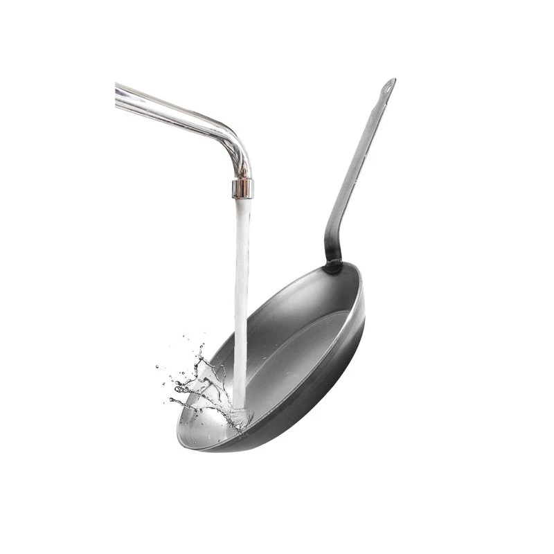 Hendi Carbonstahl-Bratpfanne 24 cm 628638 by Hendi color Svart