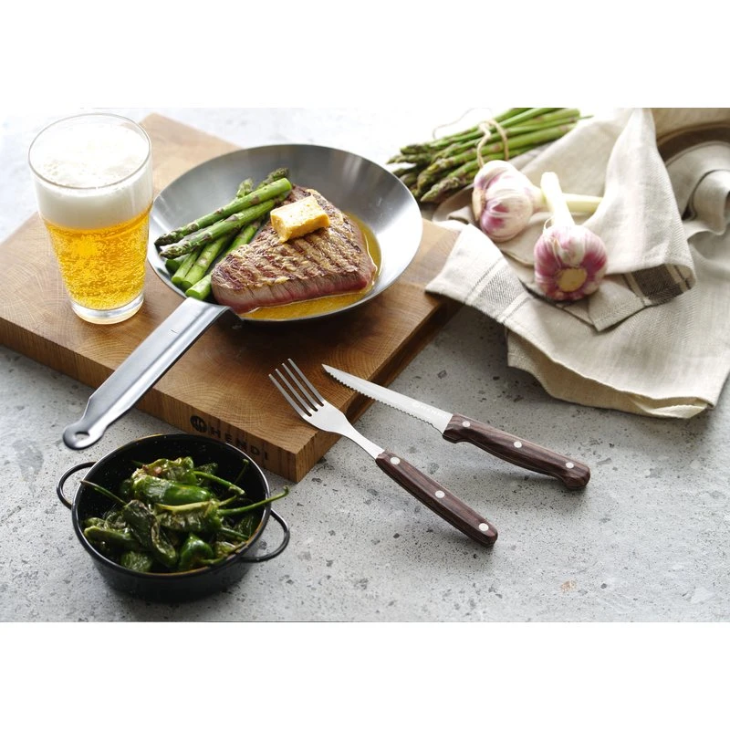 Steakgabeln 6er-Set 781432 by Hendi color Svart