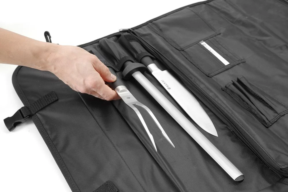 Messertasche für 10 Messer 856277 by Hendi color Svart