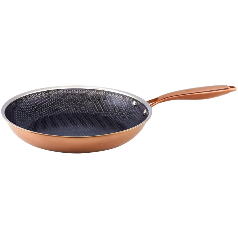 Hâws Santo Bratpfanne 28 cm mit Hybridbeschichtung – Rose Gold 30-HSHFPRG28 by Hâws Santo color Rose Gull