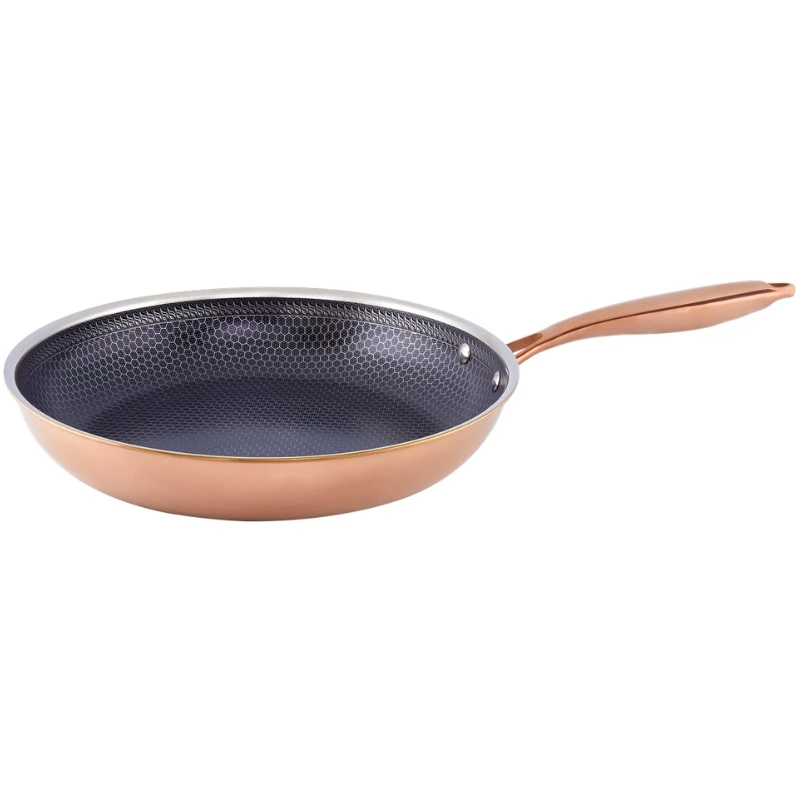 Hâws Santo Bratpfanne 30 cm mit Hybridbeschichtung – Rose Gold 30-HSHFPRG30 by Hâws Santo color Rose Gull