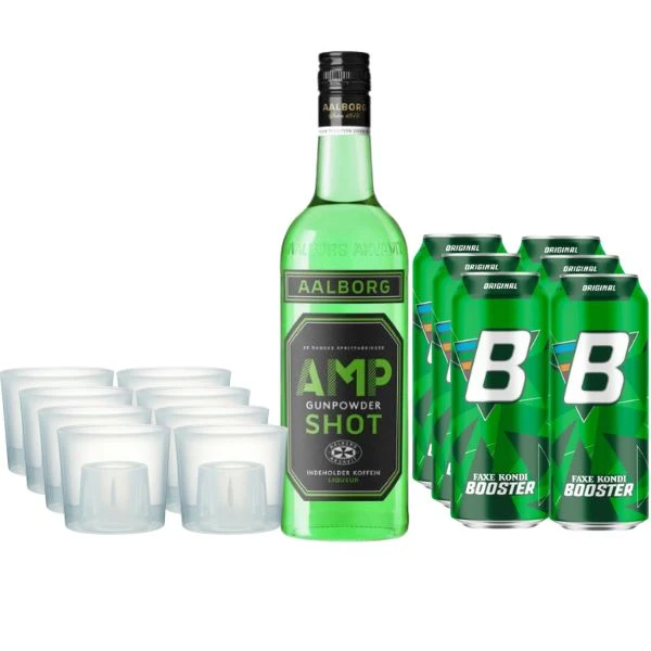 Amp Bomb Shots – Komplettes Drink-Paket Bundle104 by Bundle color Svart
