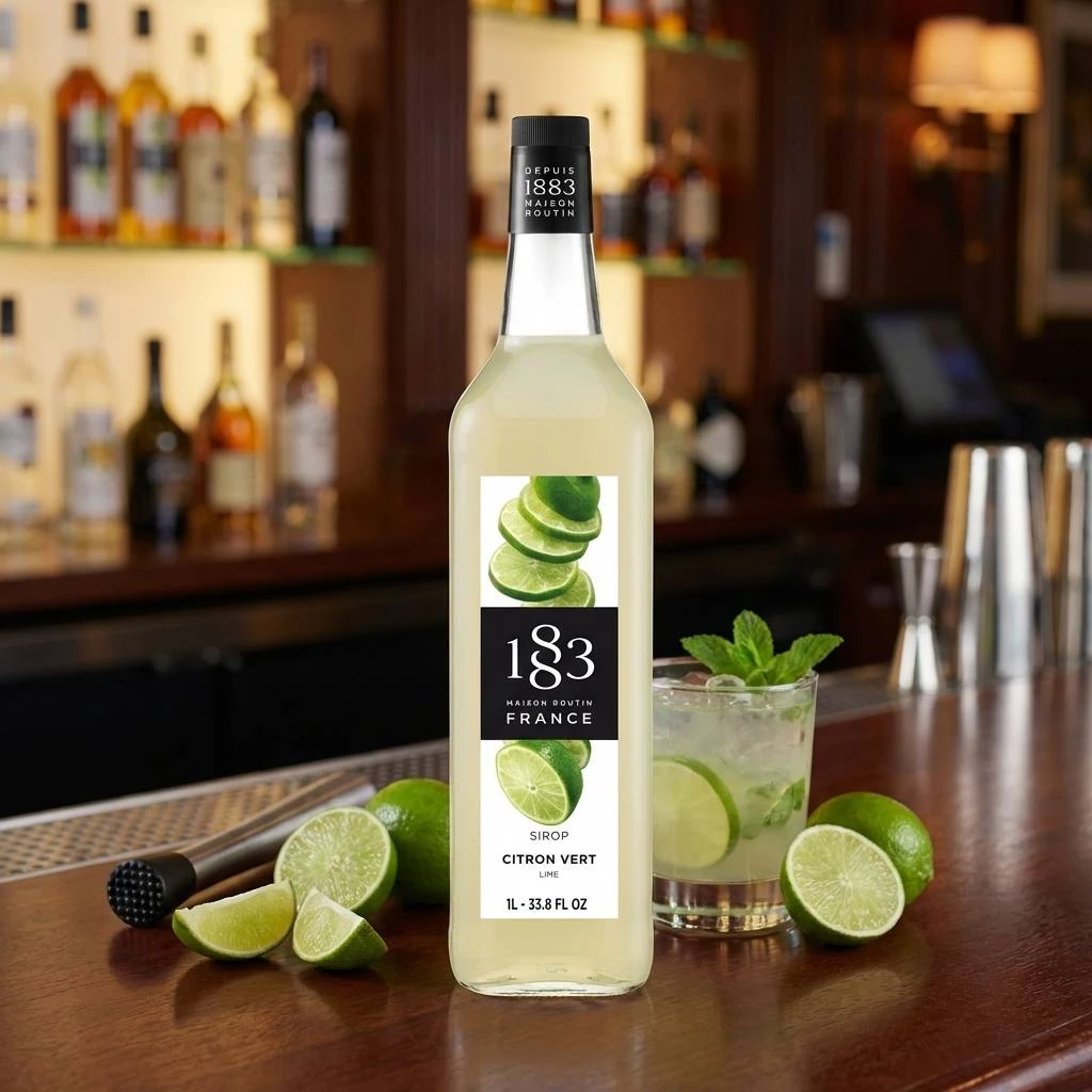 1883 Sirup Limette / Citron Vert FL 100 61108 by 1883 color Svart