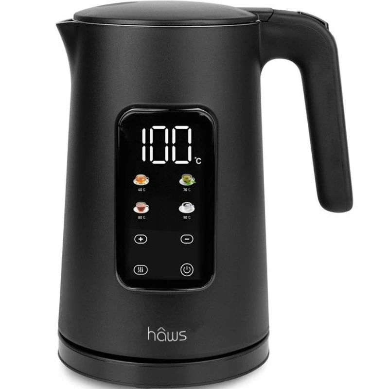 Hâws Digitaler Wasserkocher mit 5 Temperaturstufen 2200W 30-WKL29 by Hâws color Svart