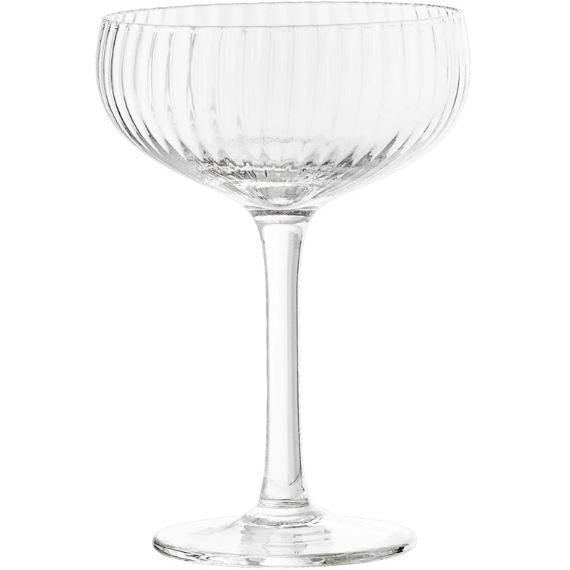 Astrid Champagnerglas, Klar, Glas 31140773 by Bloomingville color Helder