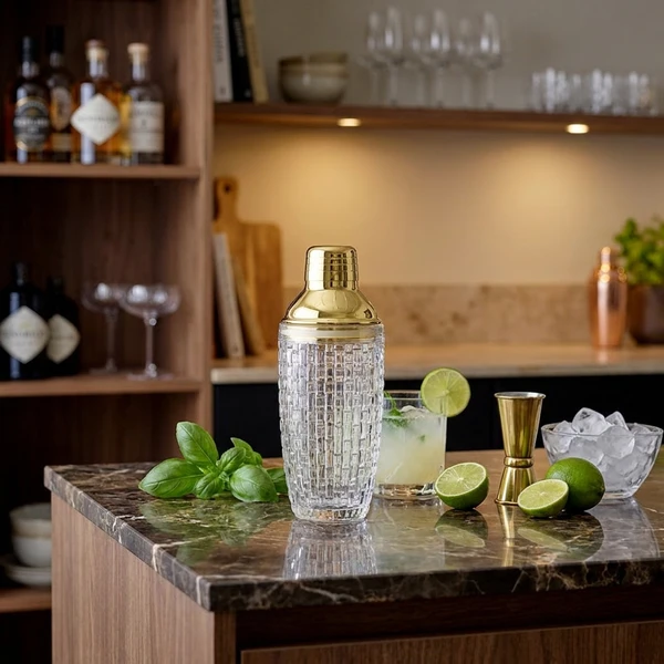 Cocktailshaker, Klar, Glas 32114522 by Bloomingville color Helder
