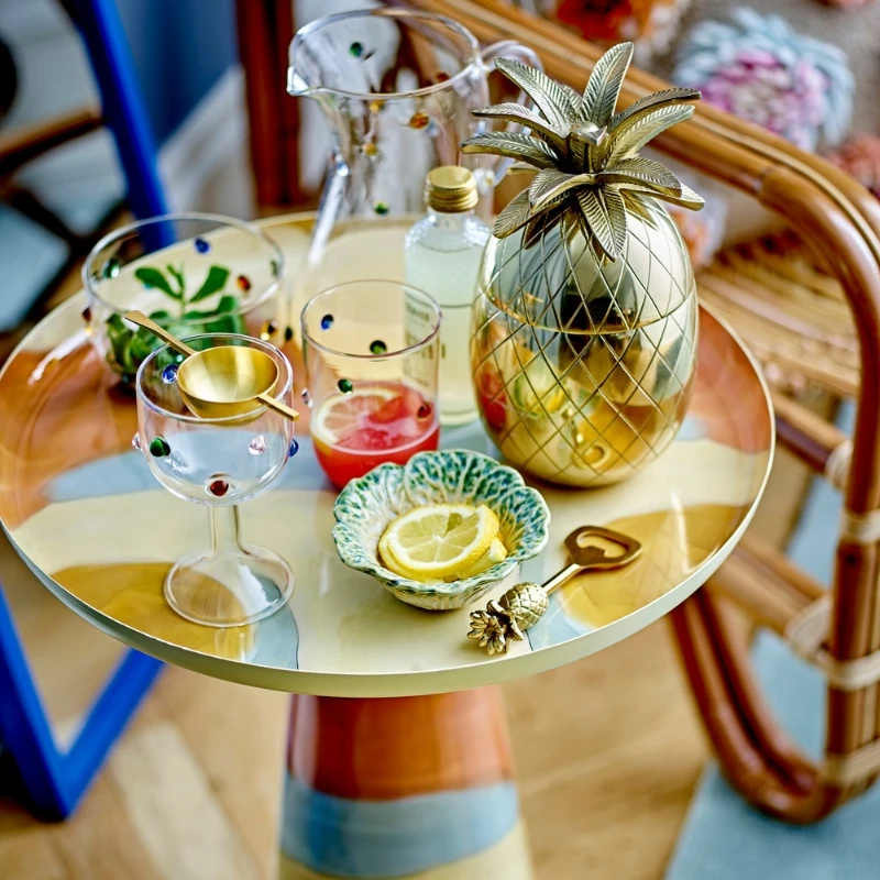 Yuichi Eiseimer, Gold, Aluminium 48601808 by Bloomingville color Svart