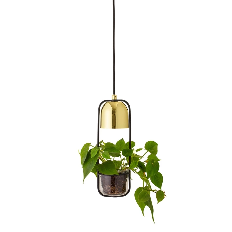 Gullak Pendelleuchte, Gold, Metall 68801022 by Bloomingville color Svart