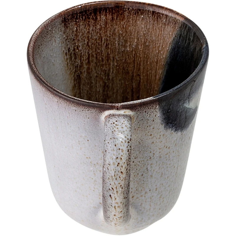 Jules Becher, Grau, Steingut 82046912 by Bloomingville color Svart