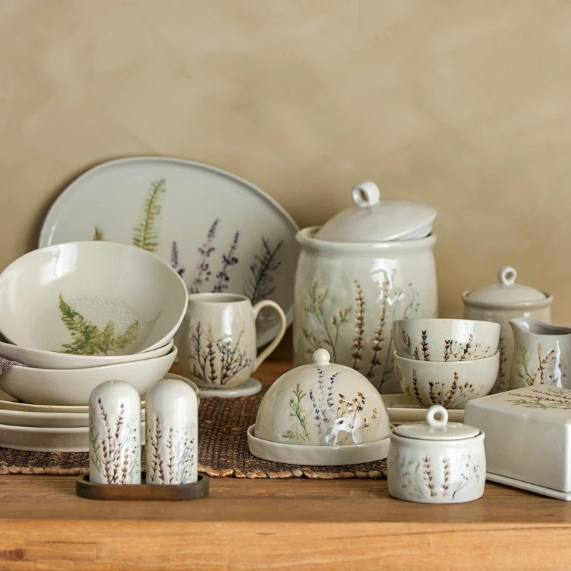 Bea Becher, Natur, Steingut 82047396 by Bloomingville color Svart