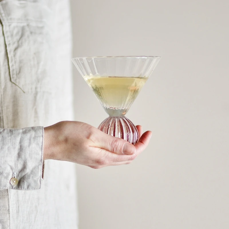 Taurin Cocktailglas, Klar, Glas 82060804 by Bloomingville color Svart