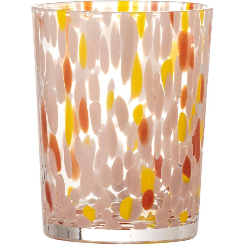 Lilya Trinkglas, Rosa, Glas 82060870 by Bloomingville color Svart