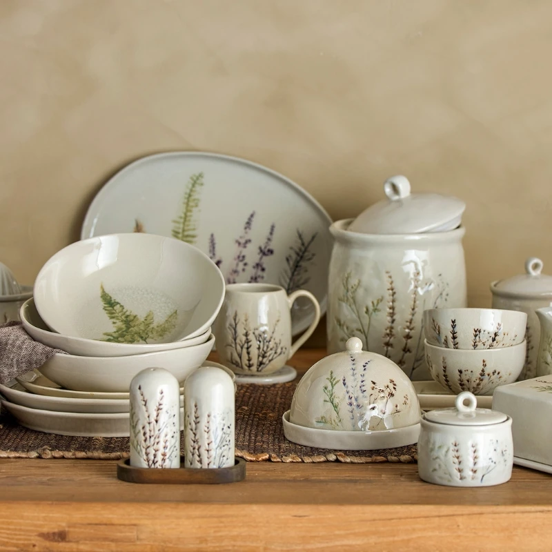 Bea Becher, 6er-Set, Natur, Steingut 82061547 by Bloomingville color Svart