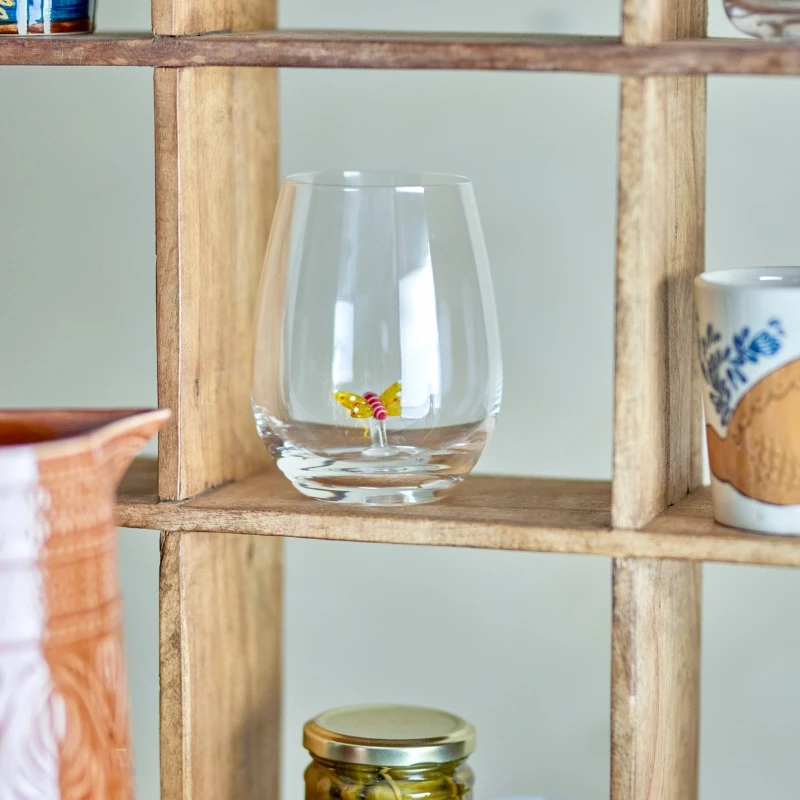 Misa Trinkgläser, 4er-Set, Klar, Glas 82061805 by Bloomingville color Svart