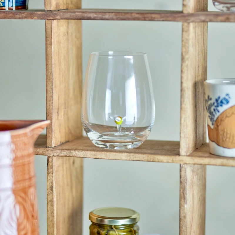 Misa Trinkgläser, 4er-Set, Klar, Glas 82061805 by Bloomingville color Svart