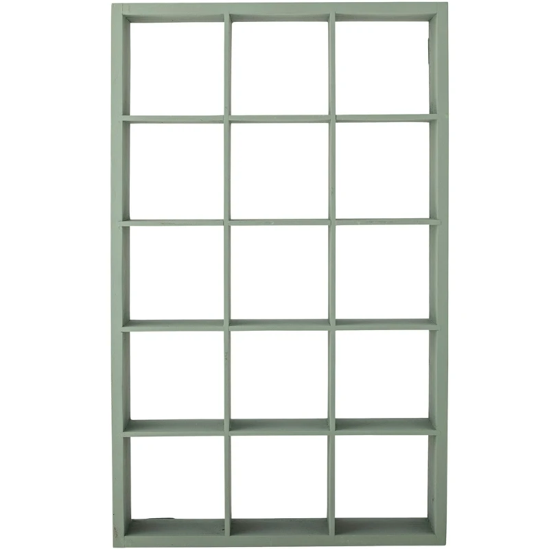 Preston Regal, Grün, Kiefernholz 82064300 by Bloomingville color Svart