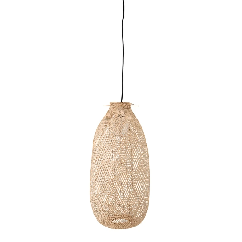 Evert Pendelleuchte, Natur, Bambus 906001 by Bloomingville color Svart