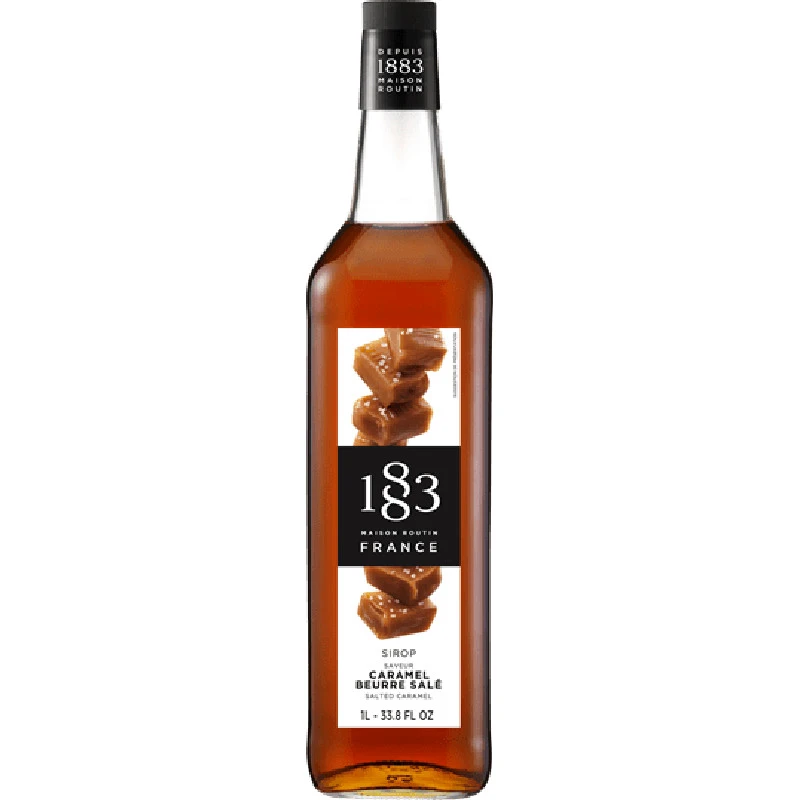 1883 Sirup Salzkaramell 100 cl 61151 by 1883 color Svart