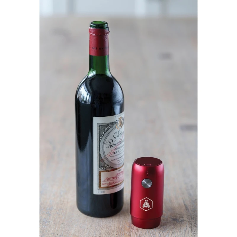 Laguiole Elektrische Weinpumpe mit Stopfen 40269110 by Laguiole color Svart