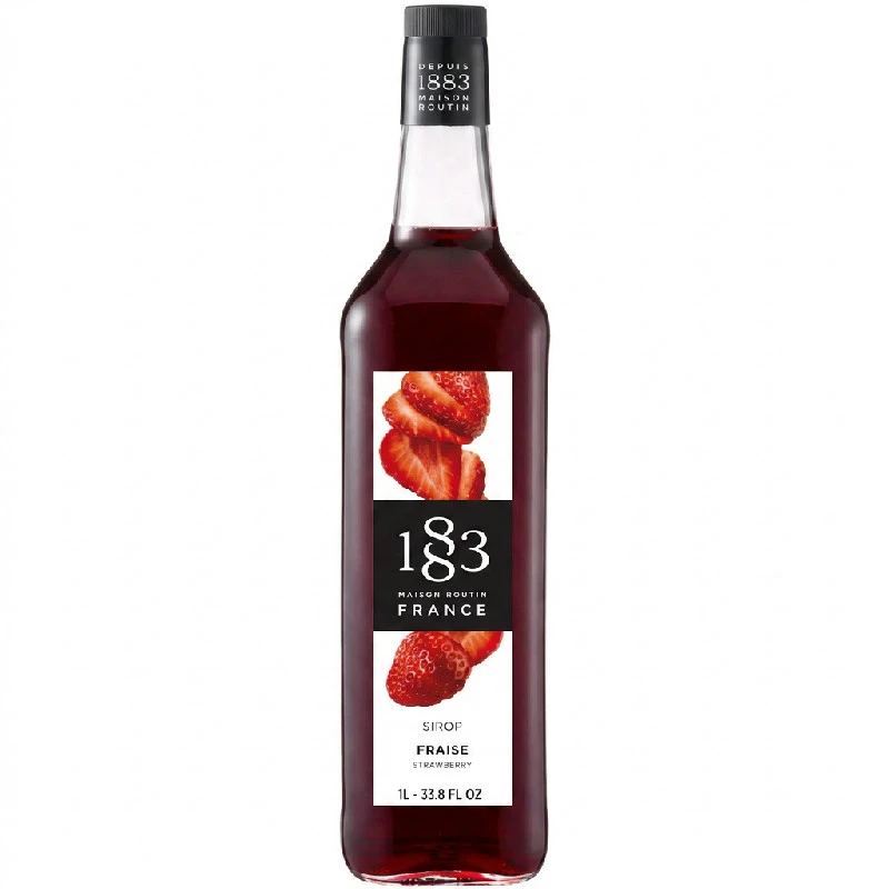 1883 Sirup Erdbeere / Strawberry FL 100 61104 by 1883 color Svart