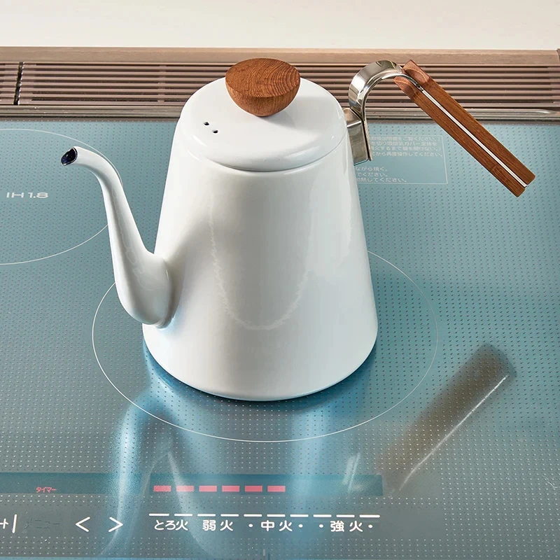 Hario Bona Wasserkocher für Pour-Over BDK-80-W by Hario color Svart