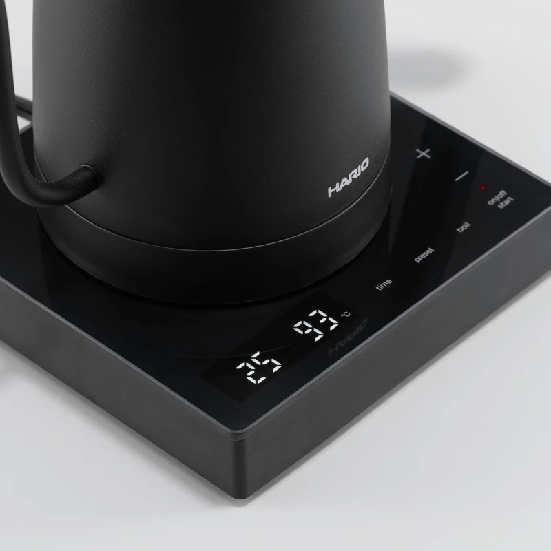 Hario LYRA Elektrischer Wasserkocher Schwarz 0,8 L ECK-80E-B by Hario color Svart