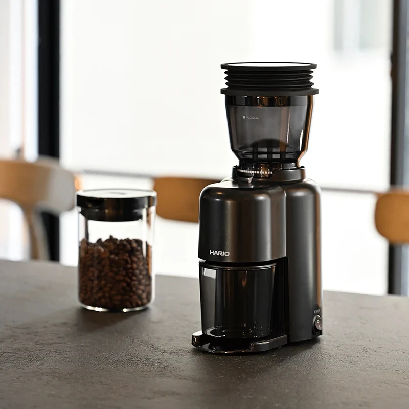 Elektrische Kaffeemühle Compact N – Hario EVCN-8B-EU by Hario color Svart