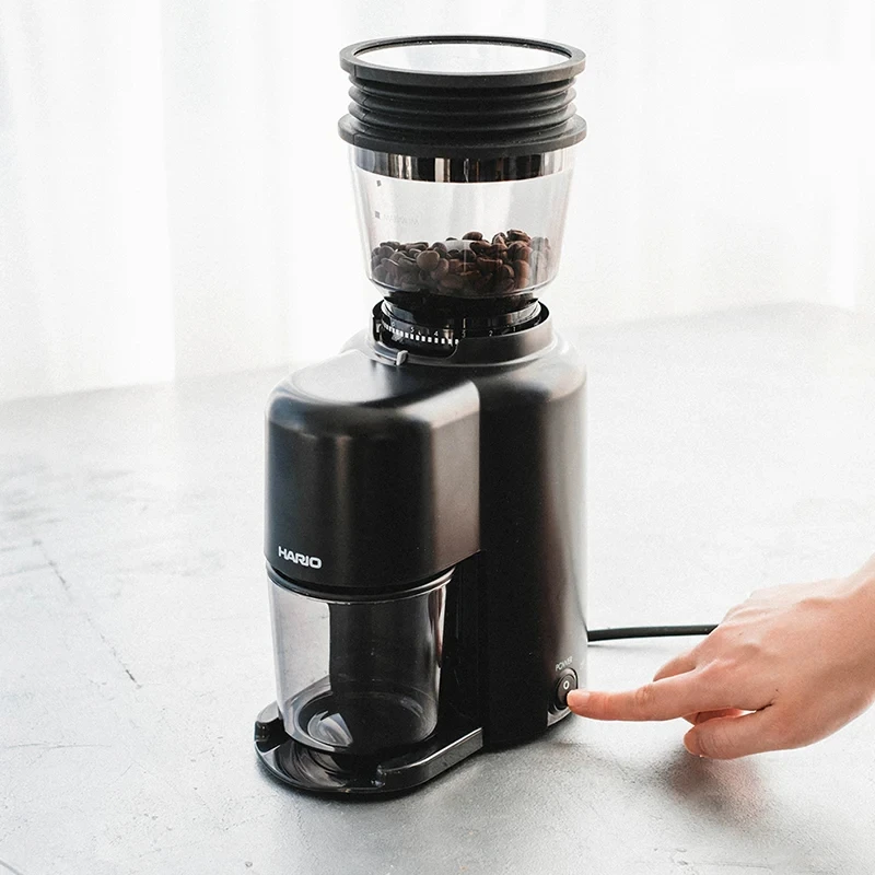 Elektrische Kaffeemühle Compact N – Hario EVCN-8B-EU by Hario color Svart