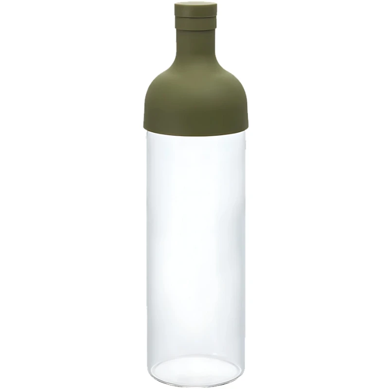 Cold Brew Teeflasche 750 ml Olivgrün - Hario FIB-75-OG-EU by Hario color Svart