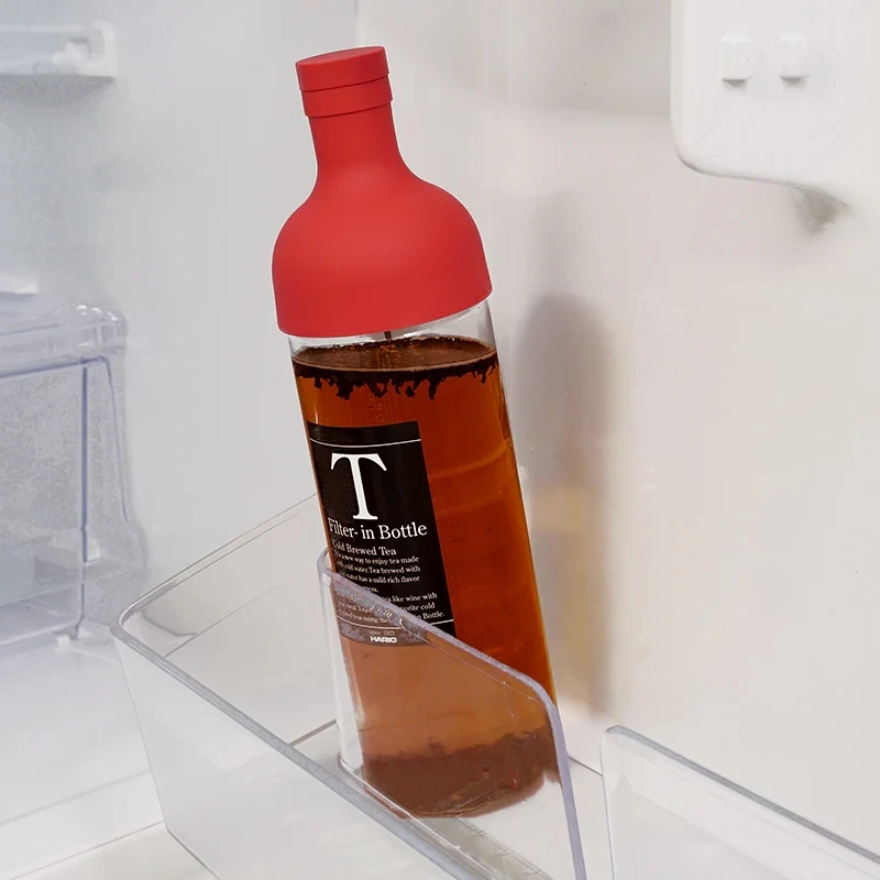 Cold Brew Teeflasche 750 ml Rot - Hario FIB-75-R-EU by Hario color Svart