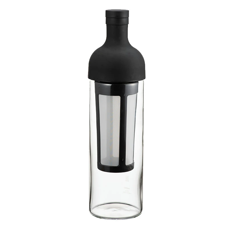 Cold Brew Kaffeeflasche mit Filter Schwarz - Hario FIC-70-B-EU by Hario color Svart