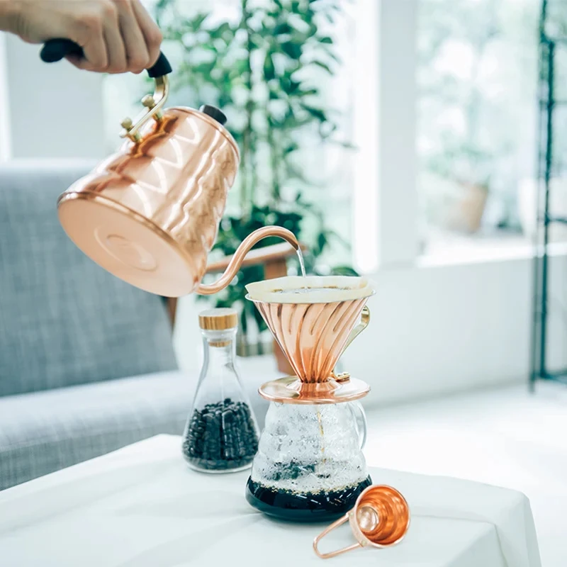 V60 Messlöffel / Kupfer - Hario M-12CP by Hario color Svart