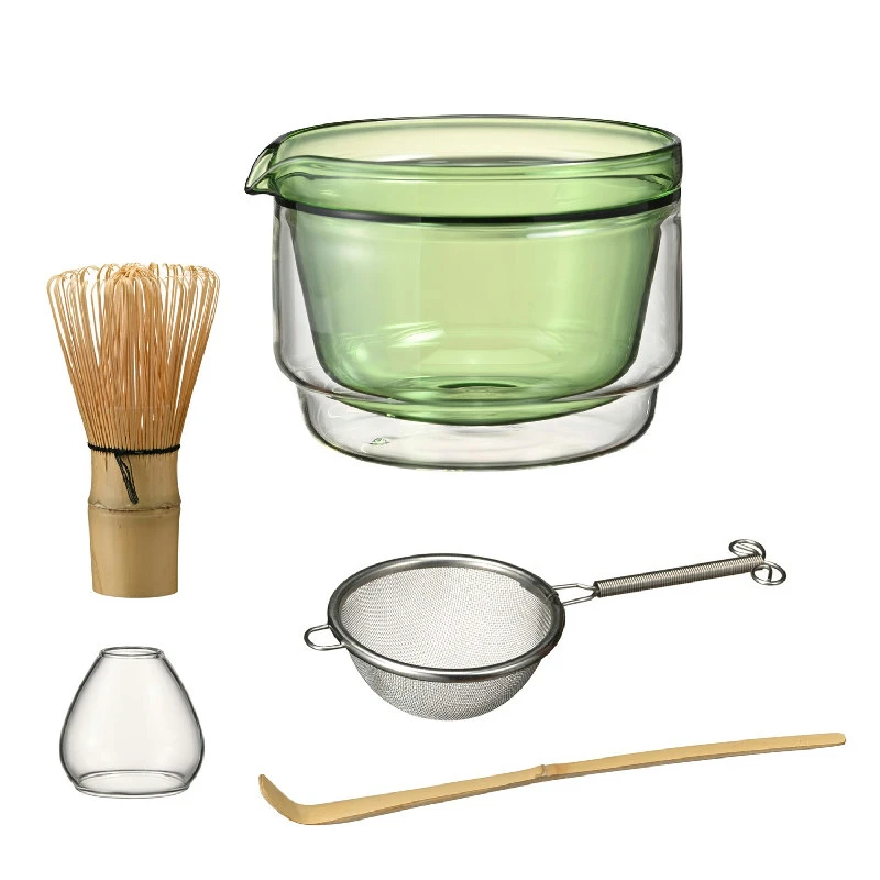 Matcha-Set Grün – Hario MACS-6-G by Hario color Svart