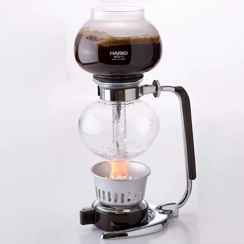 Kaffee-Syphon „Moca“ für 3 Tassen – Hario MCA-3 by Hario color Svart